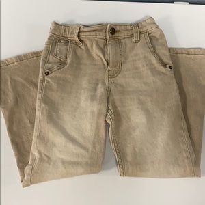 Boys Tan Jeans size 7